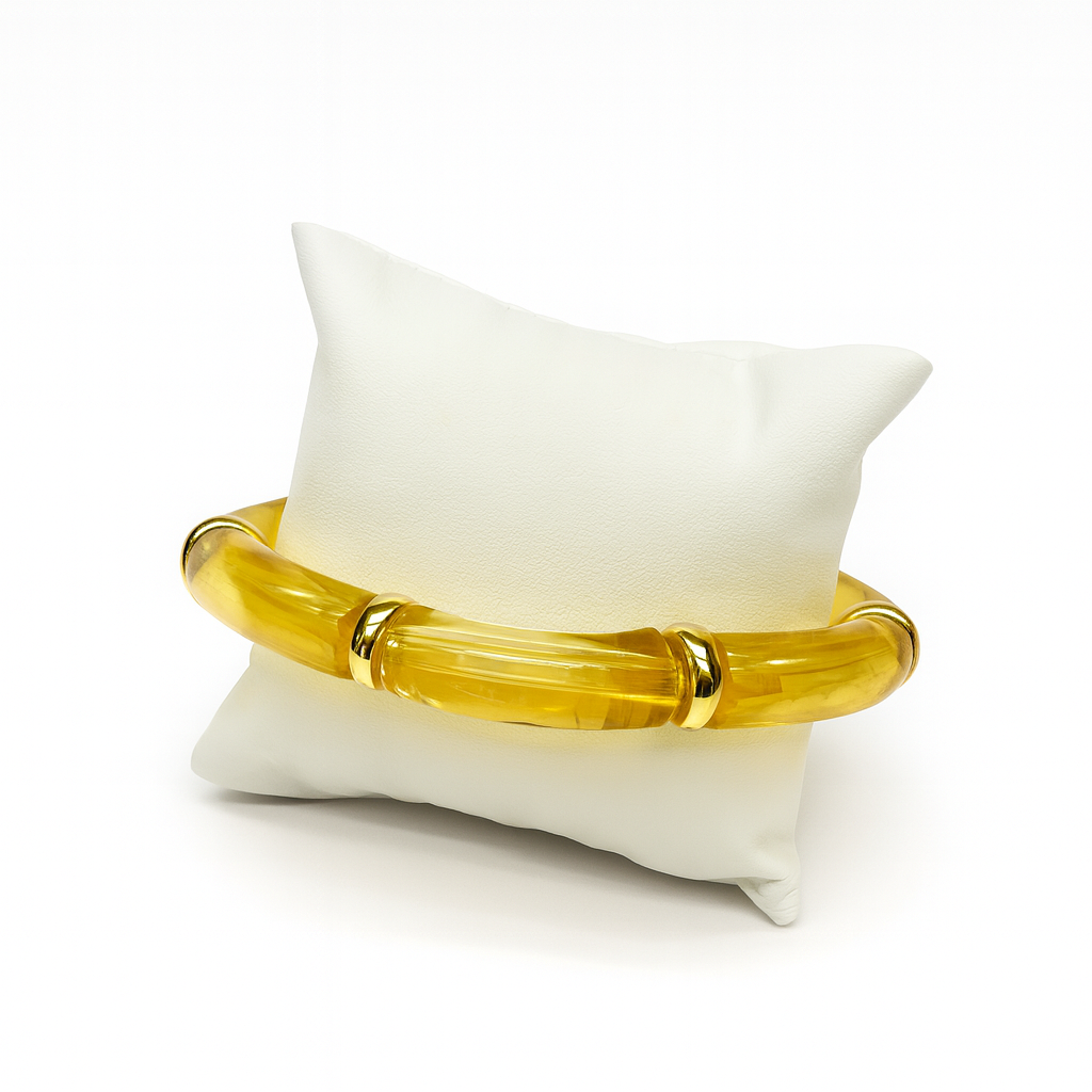 Amber Resin Bracelet