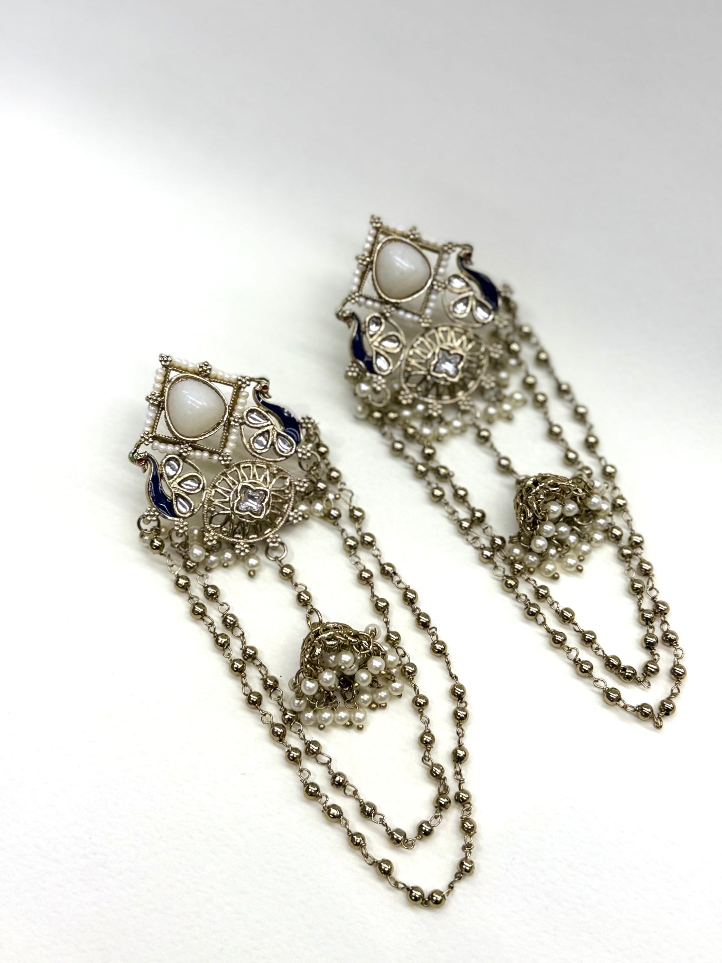 Meher Chain Drop Earrings