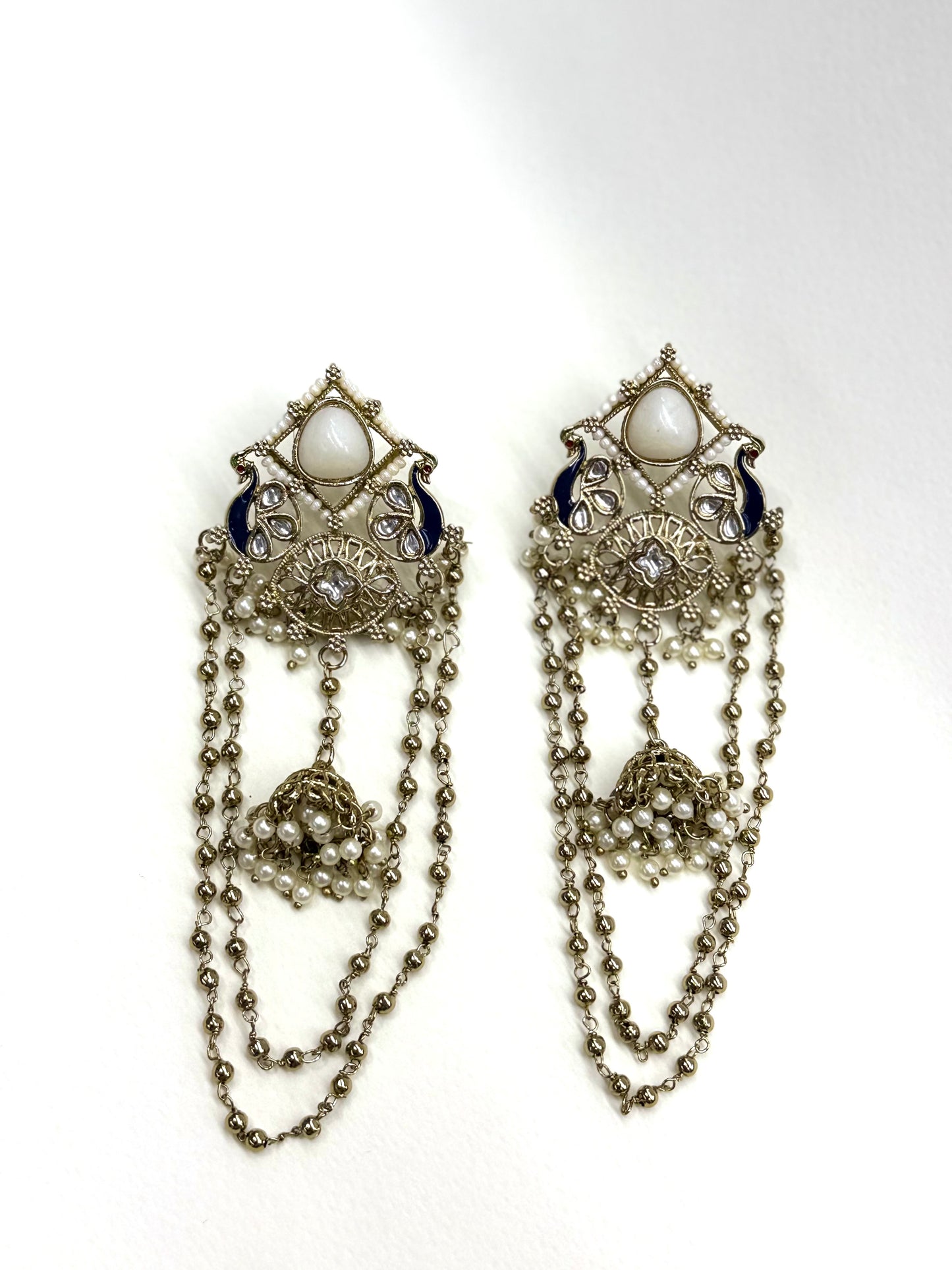 Meher Chain Drop Earrings