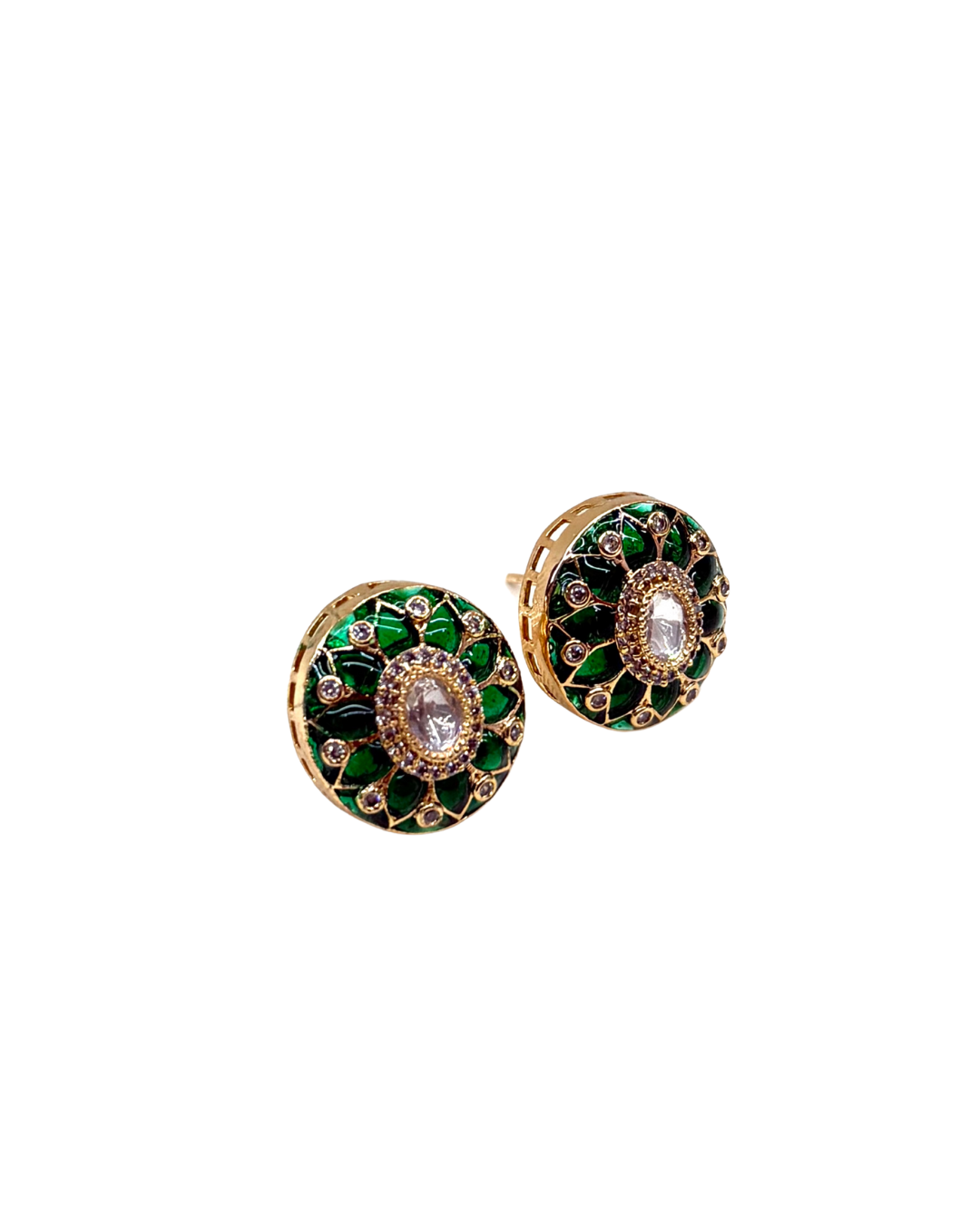 Meher Polki Studs
