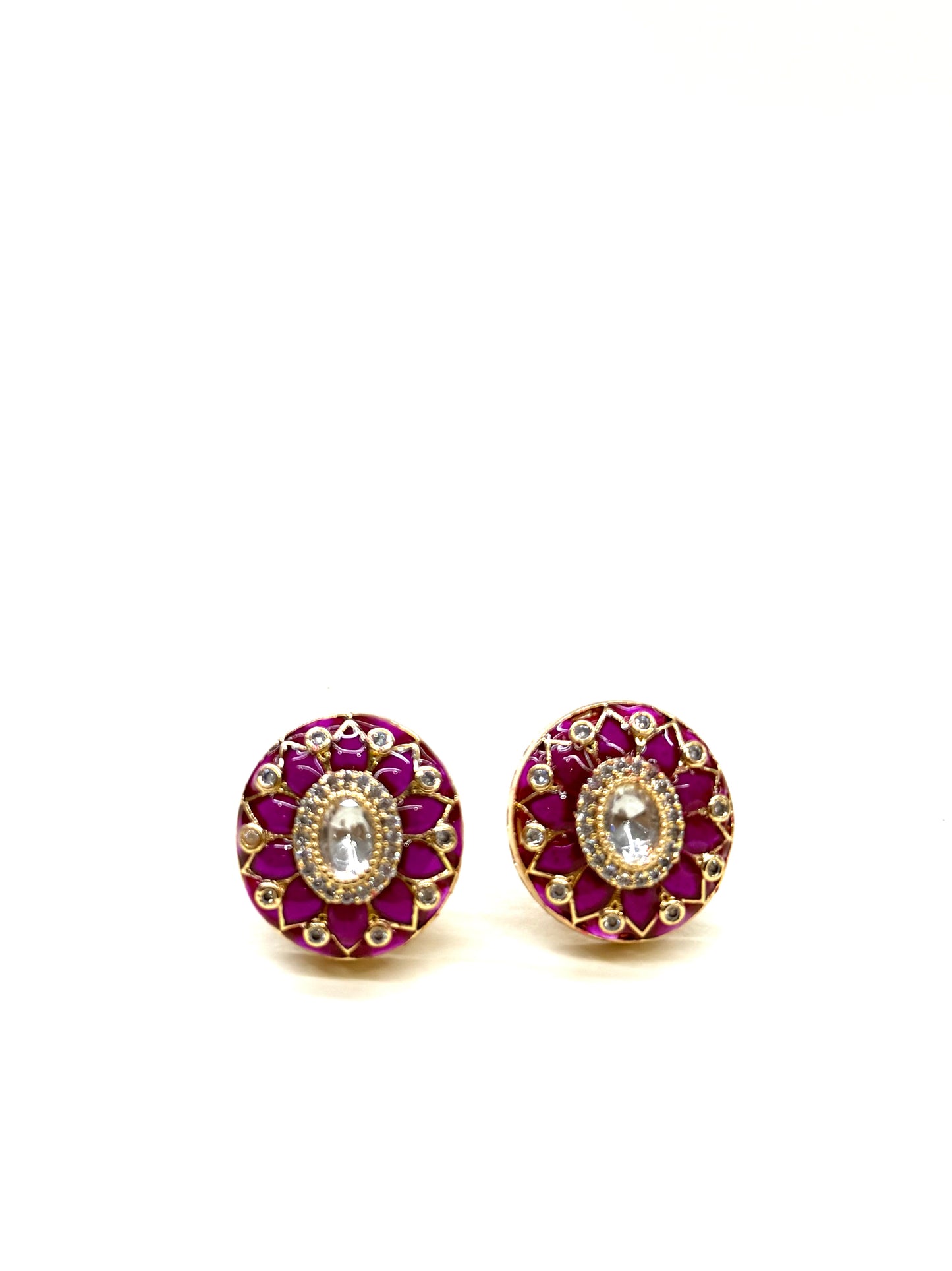 Meher Polki Studs