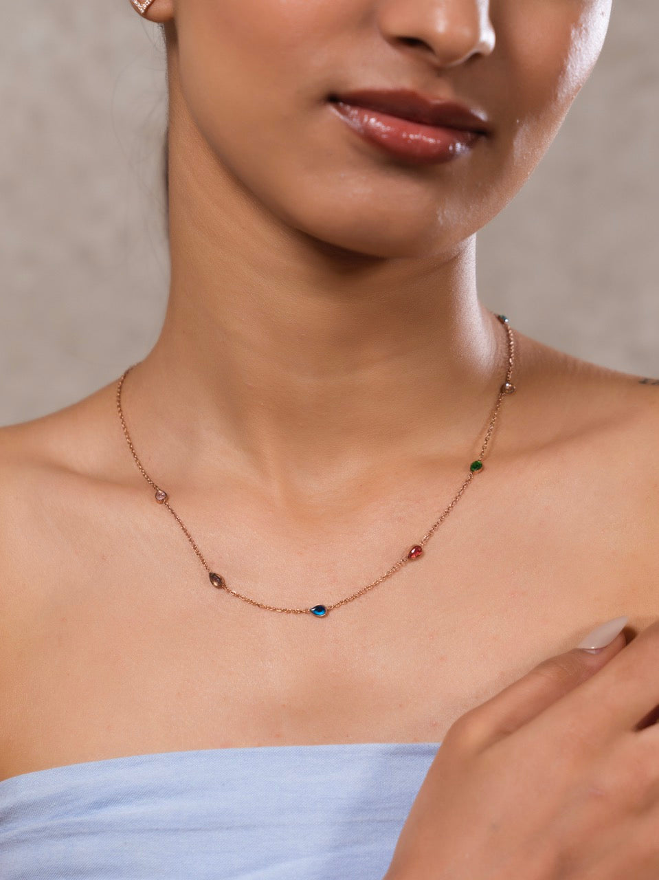 Aurora Drop Necklace