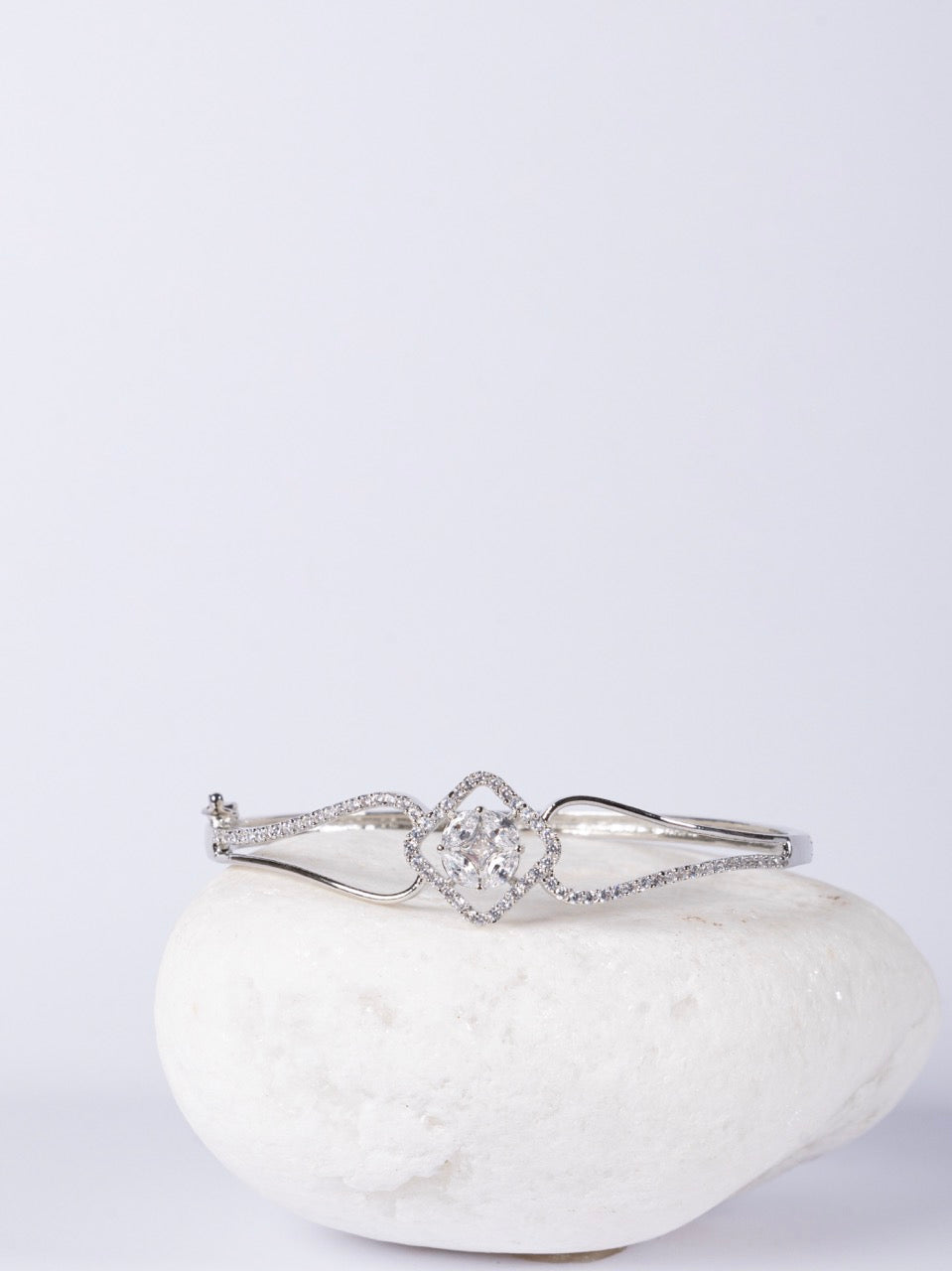 Elina Rhodium Plated Bracelet