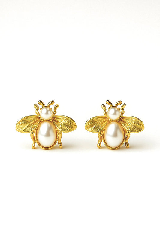 Golden Hive Earrings