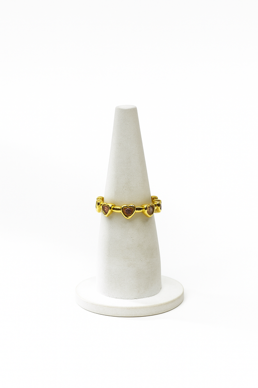 Luna Heart Ring