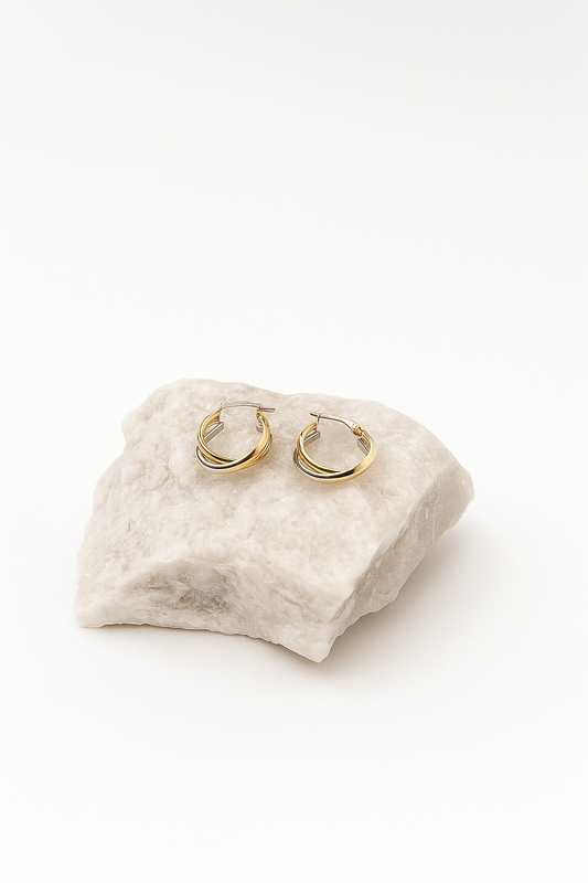 Two Tone Earrings