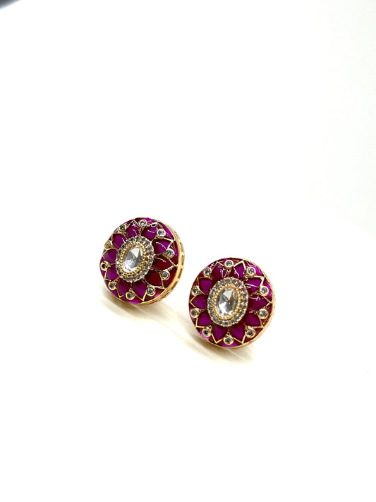 Meher Polki Studs