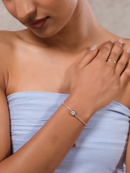 Celestial Rose Gold Plated Bracelet