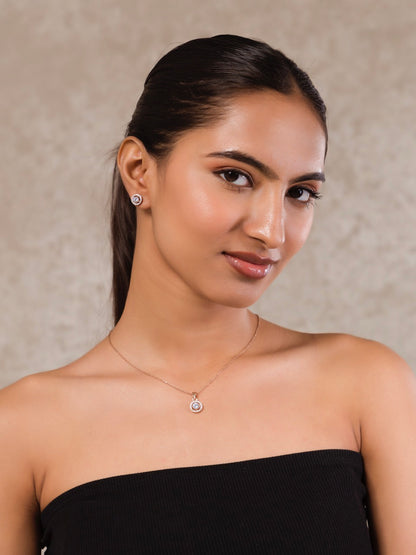 Kara Pendant Set With 22k Gold Plated