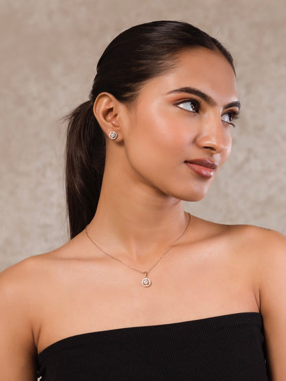 Kara Pendant Set With 22k Gold Plated