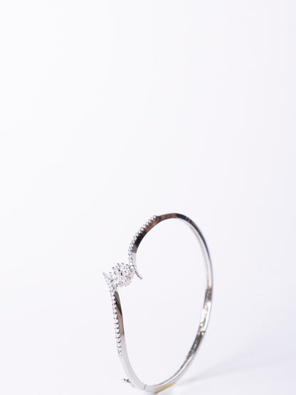 Saisha Rhodium Plated