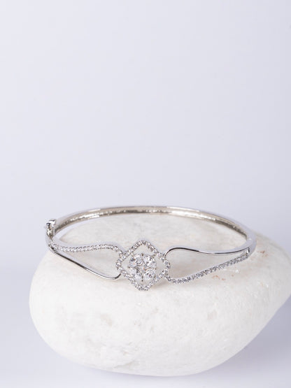 Elina Rhodium Plated Bracelet