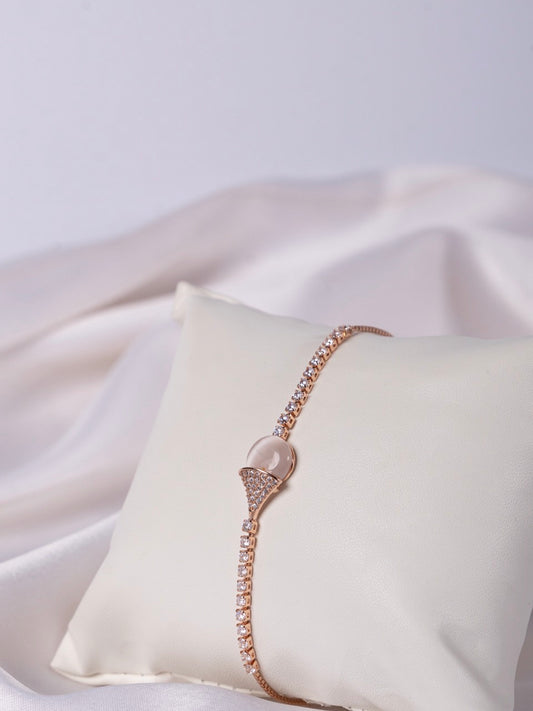Nova Mother Peal Bracelet Rose Gold