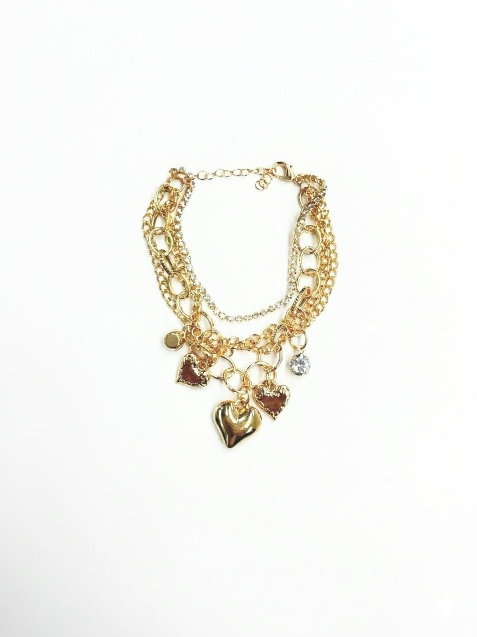 Cascade charm bracelet