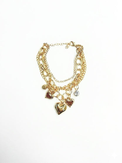 Cascade charm bracelet